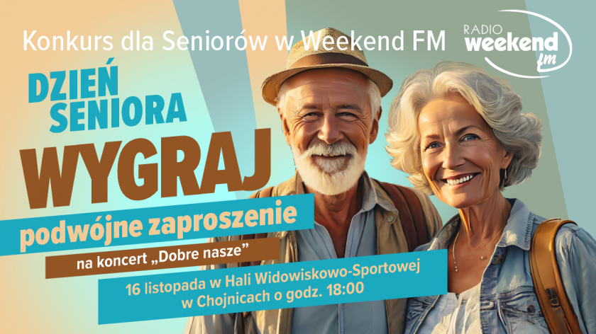 Konkurs dla Seniorów w Weekend FM