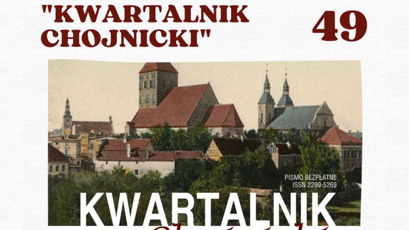 Dziś 5.11. promocja 49. numeru Kwartalnika Chojnickiego