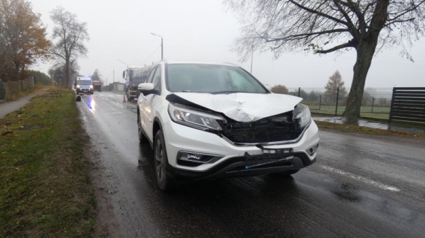 Potrącenie 15-latki w Nowym Klinczu w gminie Kościerzyna. Kierującemu zatrzymano prawo jazdy