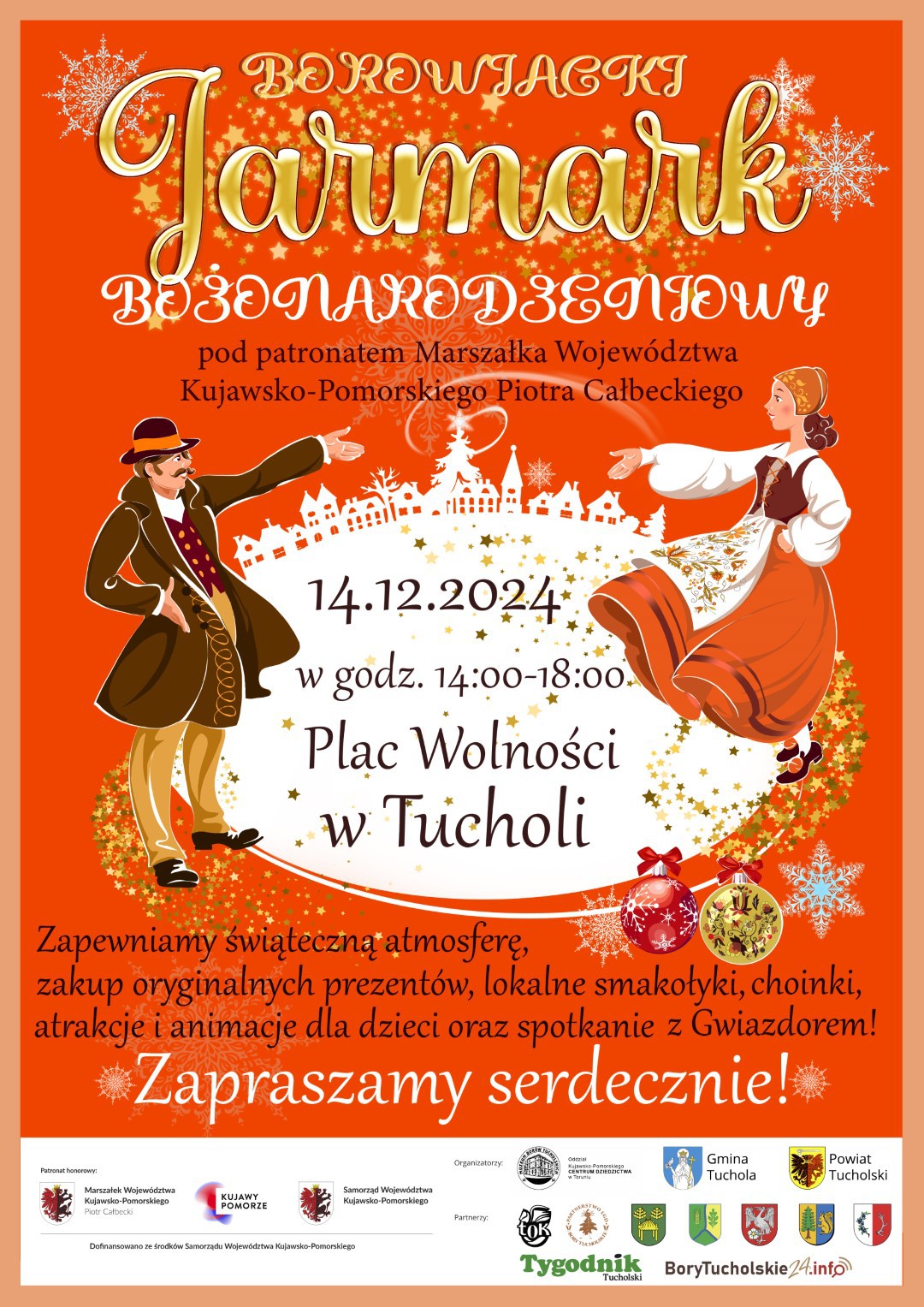 Muzeum Bor&oacute;w Tucholskich zaprasza na Borowiacki Jarmark Bożonarodzeniowy w Tucholi