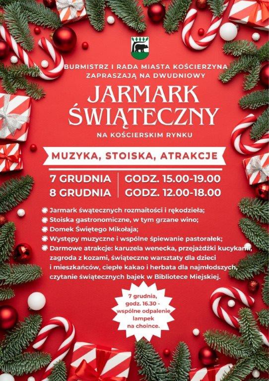 Rusza dwudniowy Jarmark Świąteczny w Kościerzynie
