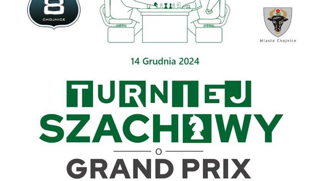 Jutro (14.12.) w Chojnicach 23. Grand Prix Ziemi Chojnickiej w Szachach Błyskawicznych
