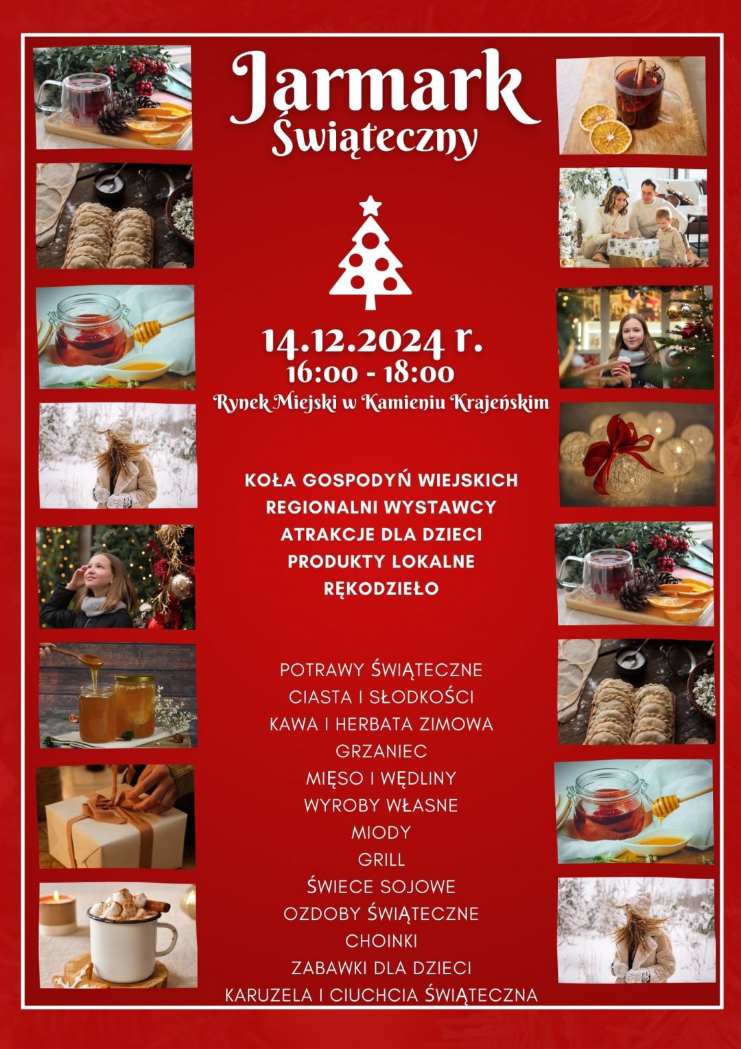 W Kamieniu Krajeńskim odbędzie się dziś (14.12) Jarmark Świąteczny