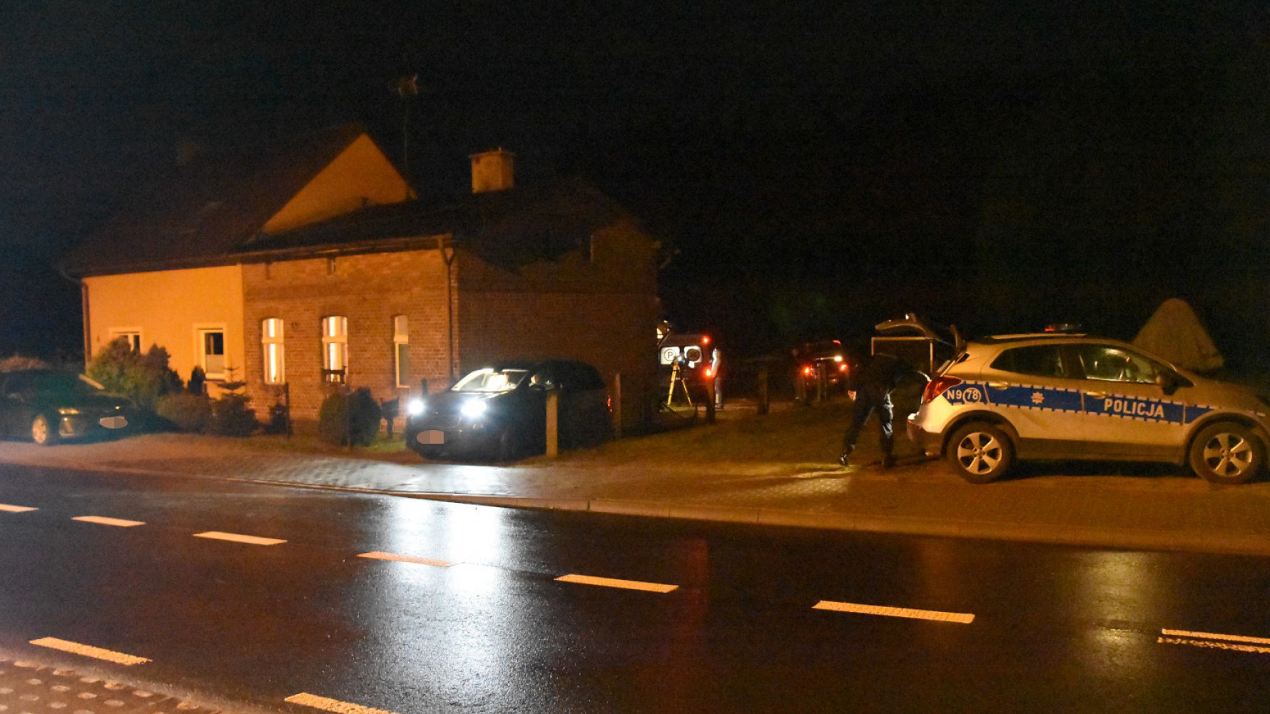 Policjant śmiertelnie postrzelił agresywnego 37-latka podczas interwencji w Zielonej Chocinie