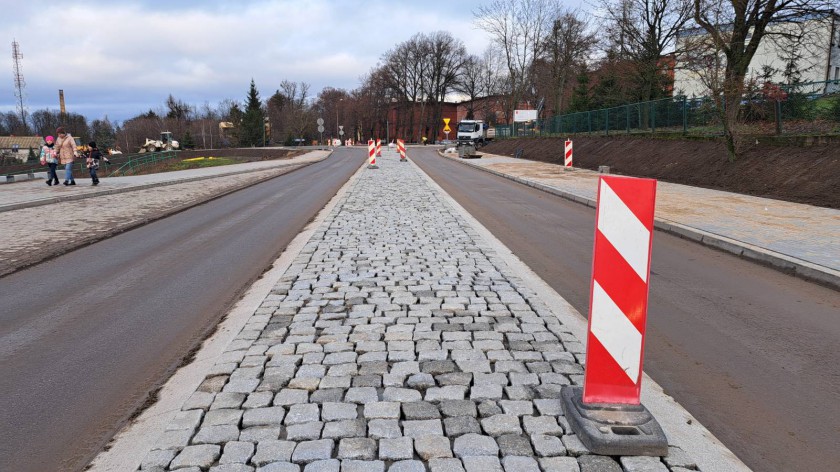 Od dziś 11.12. przejezdna jest ul. Derdowskiego w Chojnicach