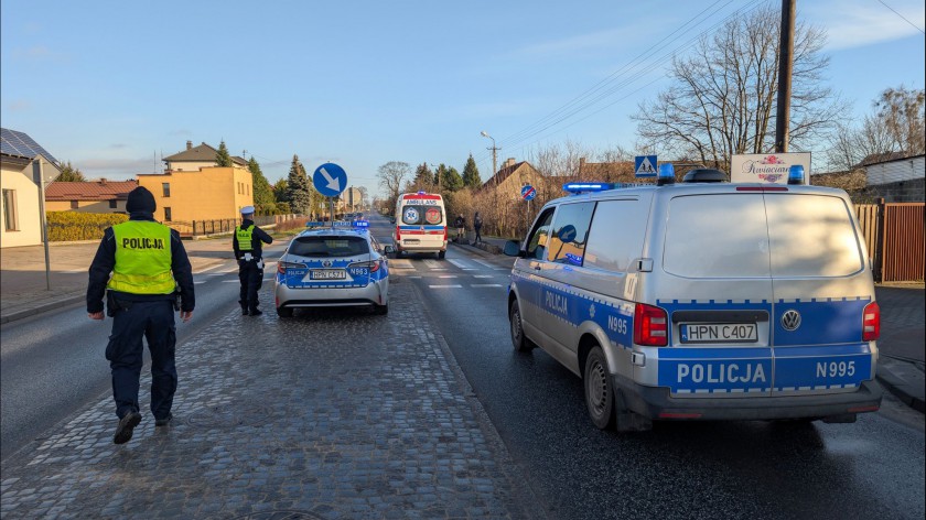 Są policyjne ustalenia w sprawie drogowego zdarzenia w Czersku AKTUALIZACJA