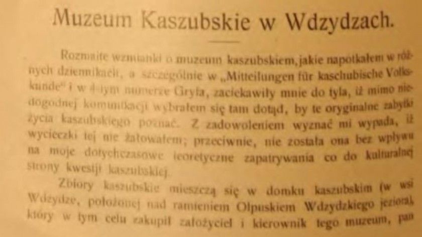 Opowiem ci historię, odcinek 154. Teodora i Izydor Gulgowscy oraz ich muzeum we Wdzydzach