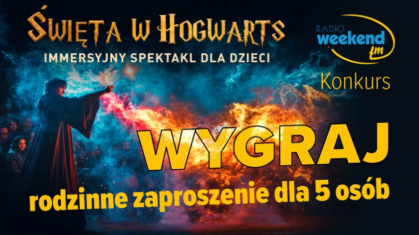 Konkurs Weekend FM. Rodzinne zaproszenia na święta w Hogwarcie