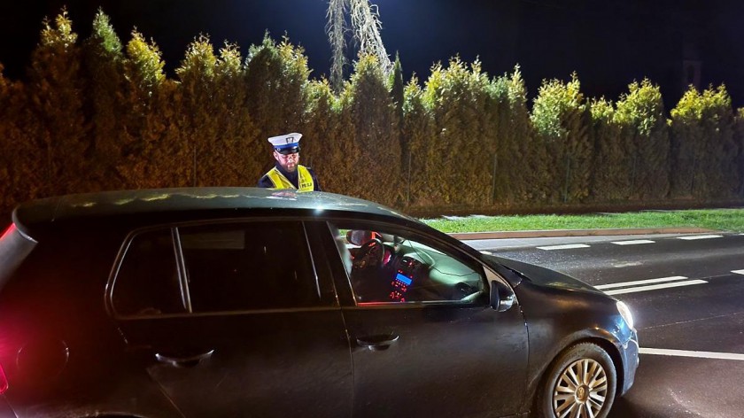 Tucholska odsłona akcji Trzeźwy kierujący - policjanci zatrzymali 53-latka z ponad dwoma promilami