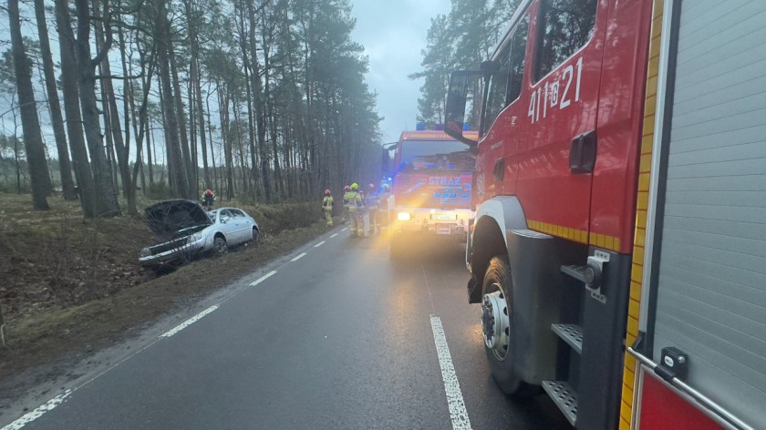 Sprawca kolizji w Moszczenicy w gminie Chojnice był pod wpływem narkotyków