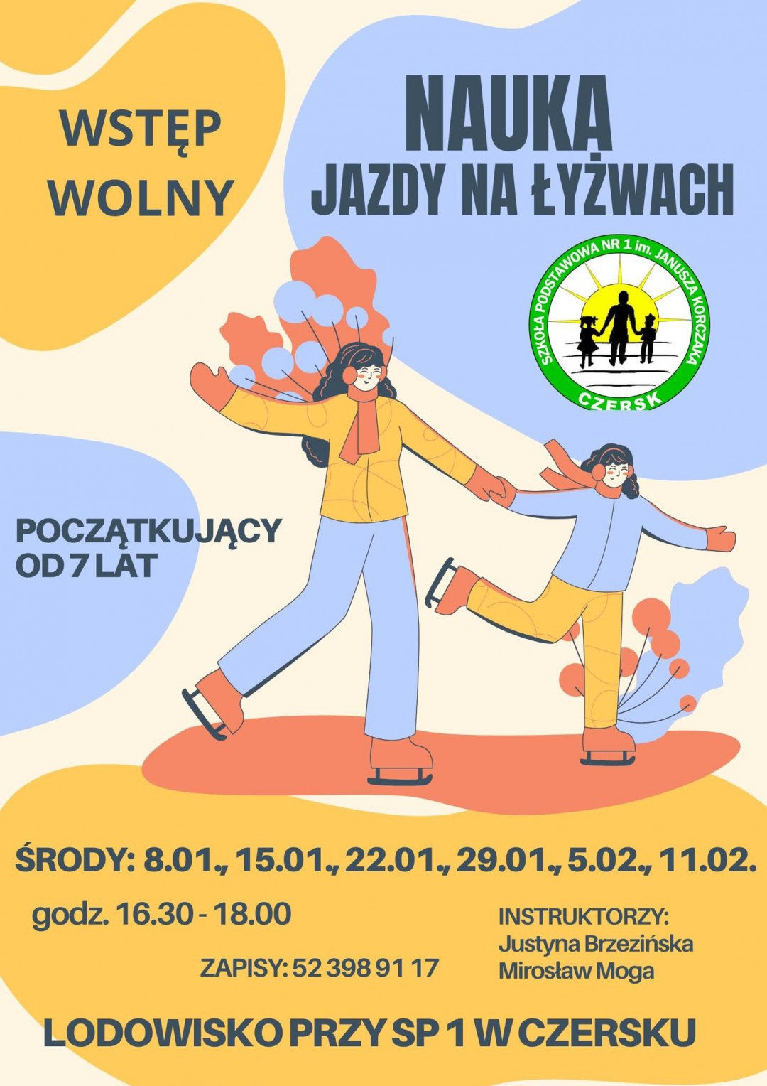 Czerskie lodowisko cieszy się dużym zainteresowaniem mieszkańc&oacute;w. Na tafli jeździ nawet kilkadziesiąt os&oacute;b jednocześnie
