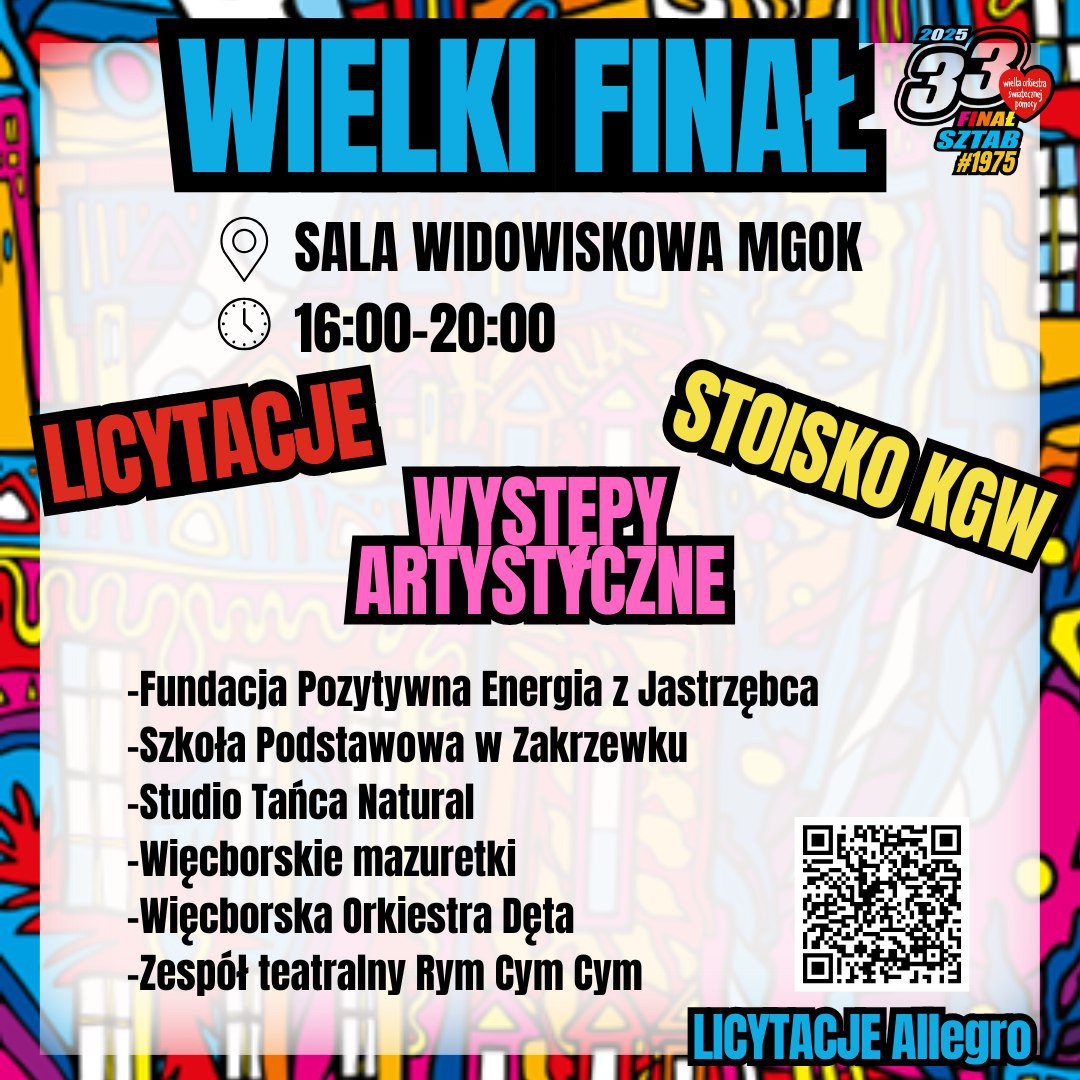 Tym razem więcborski sztab Wielkiej Orkiestry Świątecznej Pomocy postawił na lokalnych tw&oacute;rc&oacute;w i artyst&oacute;w