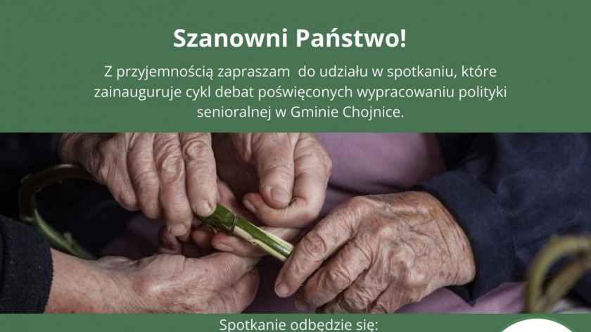 Konferencja na temat polityki senioralnej gminy Chojnice w Silnie