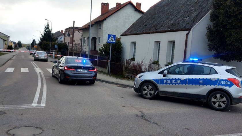 Potrącenie 9-latka w Brusach. Chłopiec trafił do szpitala