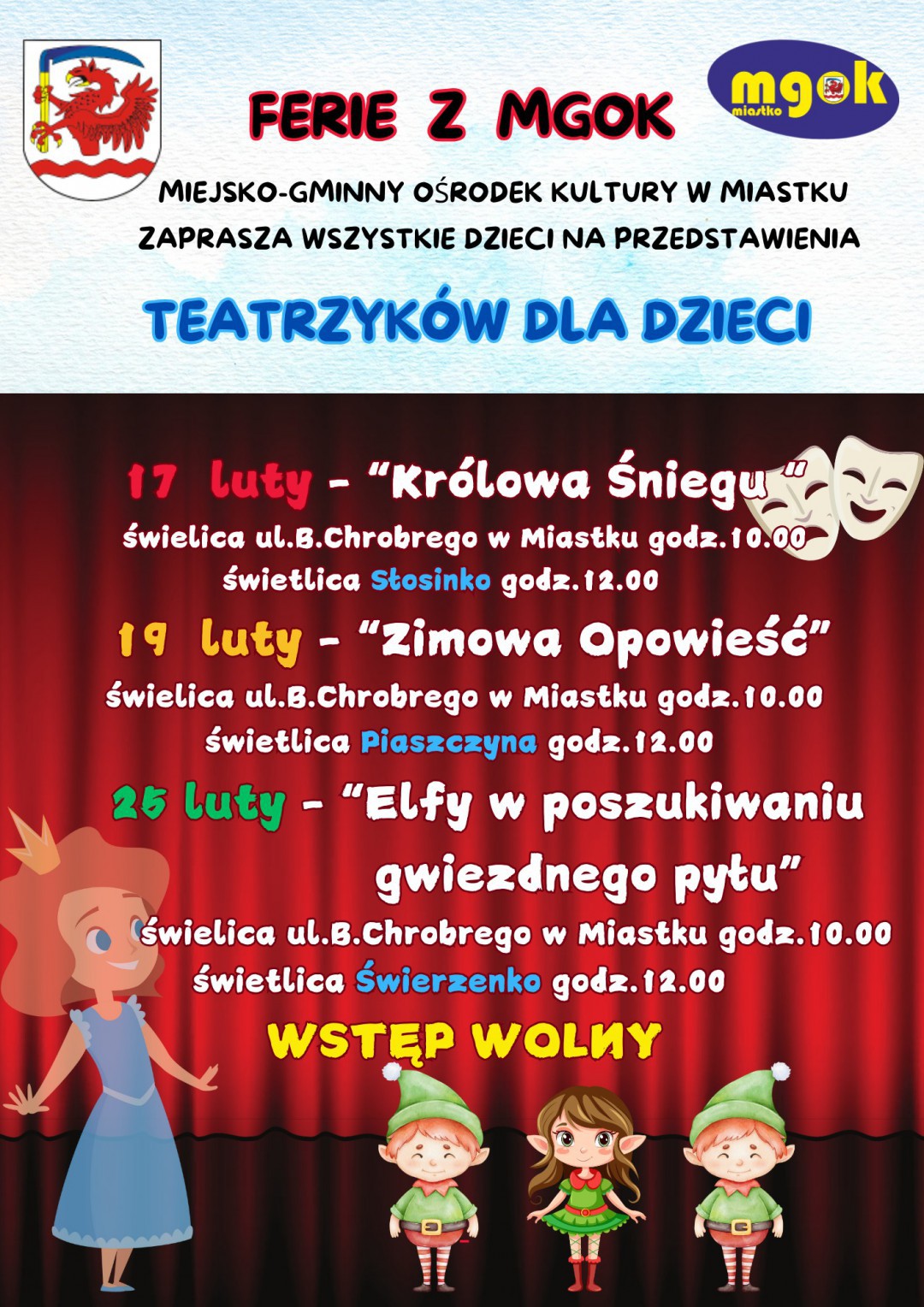 Ferie bez nudy w Miastku. Zaplanowano ofertę zajęć kulturalnych i sportowych dla dzieci i dorosłych