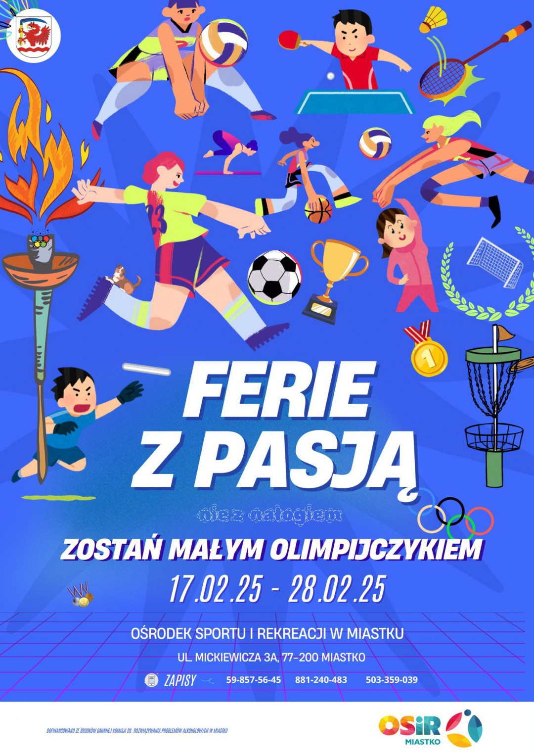 Ferie bez nudy w Miastku. Zaplanowano ofertę zajęć kulturalnych i sportowych dla dzieci i dorosłych