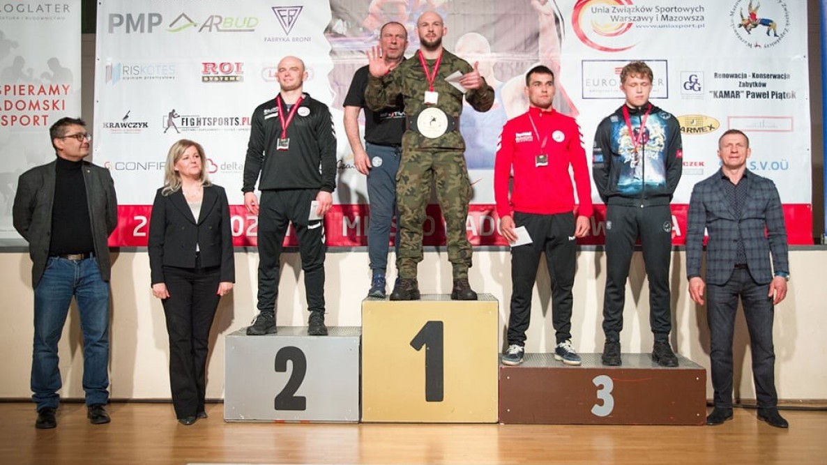 "Żadnych niespodzianek. Dominacja". Arkadiusz Kułynycz zn&oacute;w najlepszy w Polsce. Dziewiąty złoty medal zapaśnika pochodzącego z Miastka