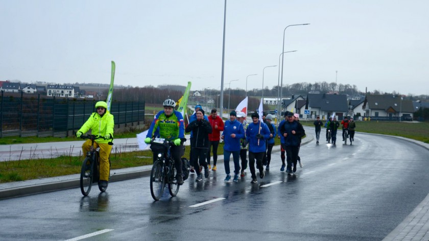 Od dzisiaj 31.01 kierowcy pojadą pierwszym odcinkiem zachodniego obejścia Chojnic FOTO