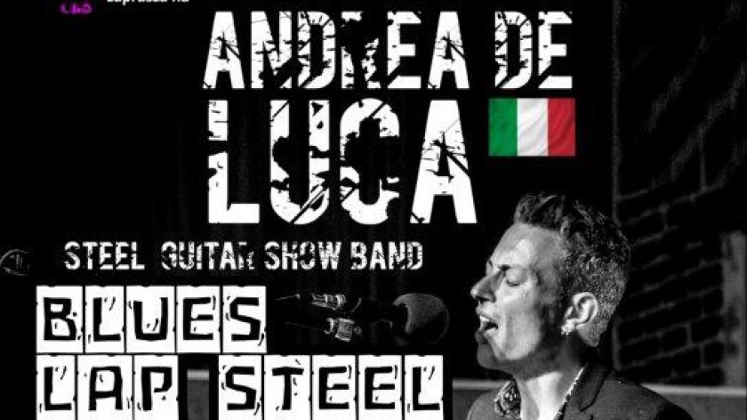 Dziś 02.02 w Sępólnie Krajeńskim wystąpi włoski bluesman Andrea de Luca