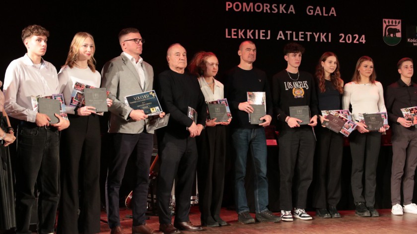 Kościerzyna pokazała, że zasłużyła na tę galę. Ponad 200 nagrodzonych podczas Pomorskiej Gali Lekkiej Atletyki FOTO