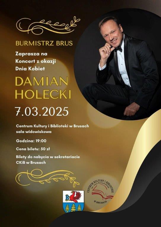W najbliższy piątek (7.03.) w Brusach odbędzie się koncert z okazji Dnia Kobiet