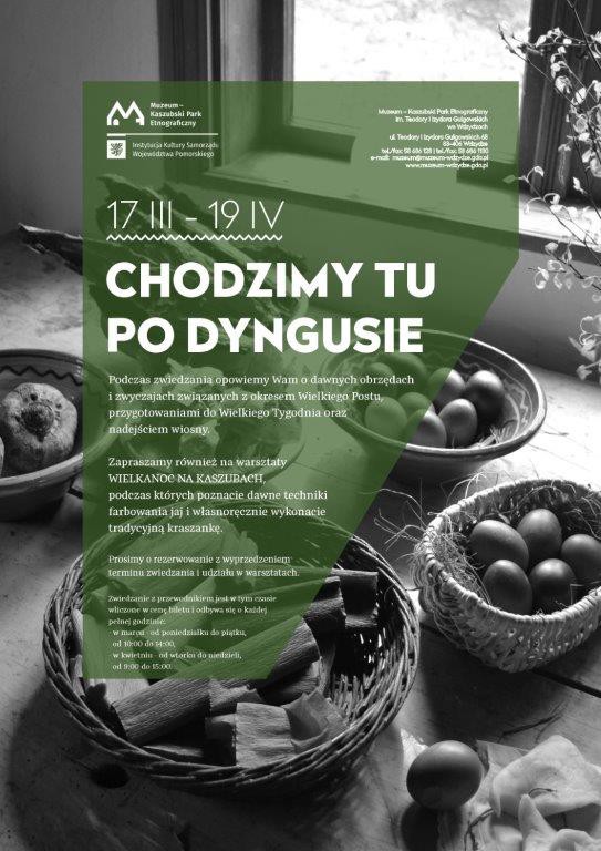"Chodzimy tu po dyngusie". Na wiosenny program edukacyjny zaprasza muzeum we Wdzydzach koło Kościerzyny