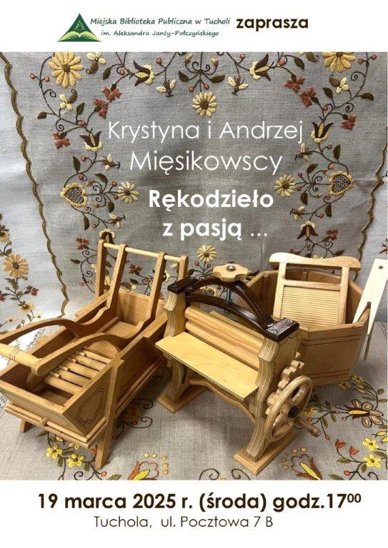 Nowa wystawa w Miejskiej Bibliotece Publicznej w Tucholi. Otwarcie dziś (19.03) po południu