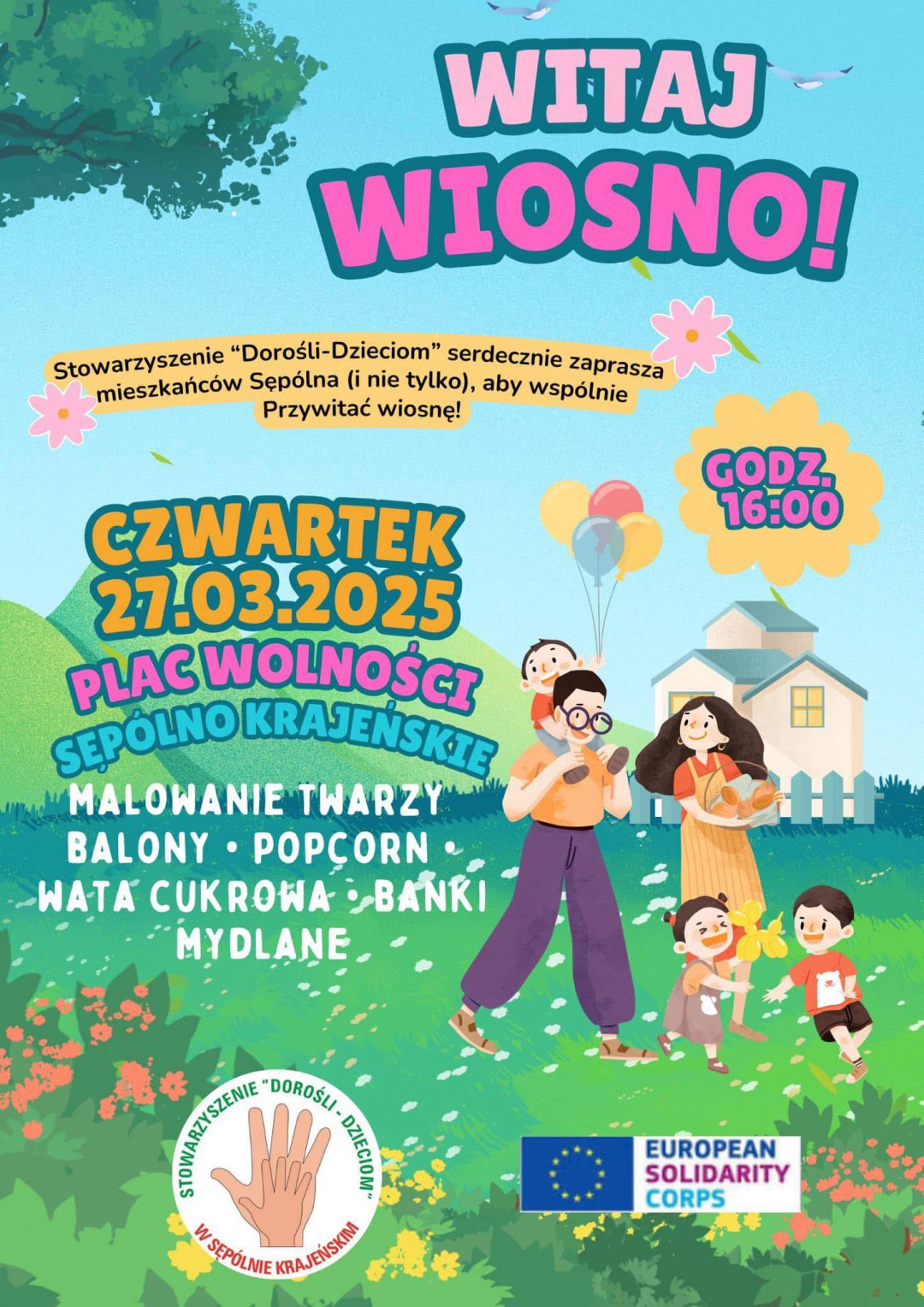 W Sęp&oacute;lnie Krajeńskim dziś event związany z powitaniem wiosny