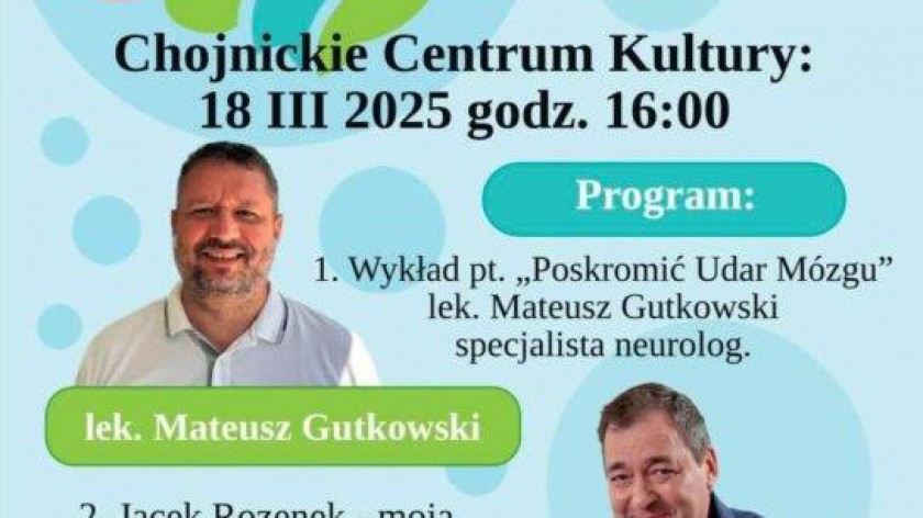 Dzień Mózgu, pierwszy zdrowotny event w Chojnicach w całości poświęcony udarowi mózgu