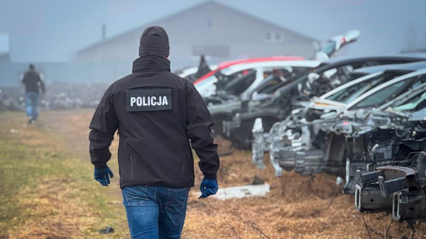 Akcja policji przeciwko przestępcom samochodowym. W całym województwie zabezpieczono pojazdy warte 3 mln zł