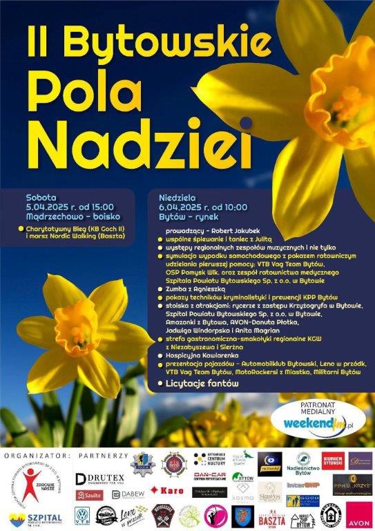 Dziś i jutro (5.04.-6.04.) odbędą się II Bytowskie Pola Nadziei