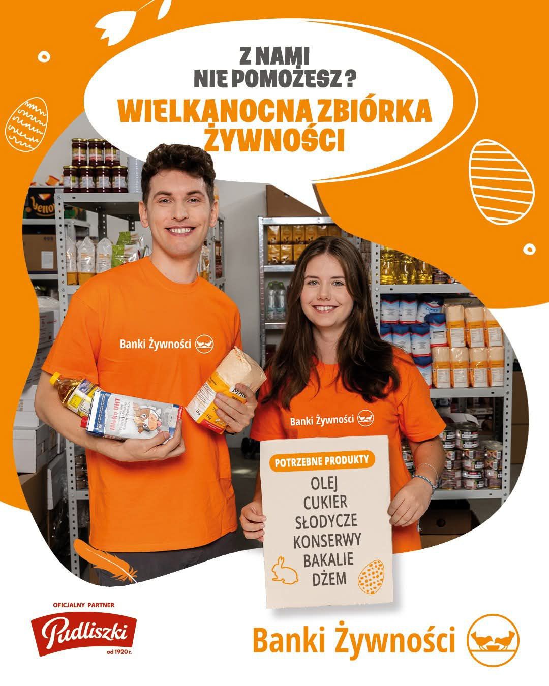 Dzisiaj i jutro (4-5.04) wolontariusze Banku Żywności w Chojnicach zbierają produkty dla potrzebujących