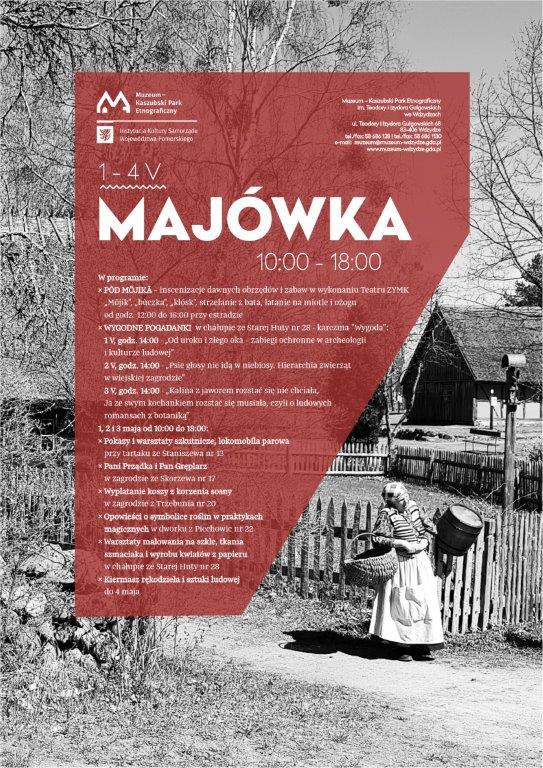 Będą pokazy i warsztaty oraz kiermasz sztuki ludowej. Ciekawie zapowiada się maj&oacute;wka we wdzydzkim muzeum