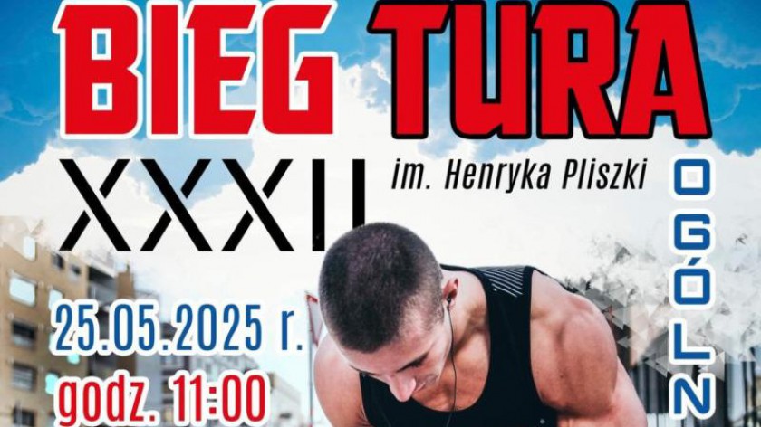 Są ostatnie wolne miejsca w Biegu Tura. Impreza odbędzie się w Człuchowie 25 maja