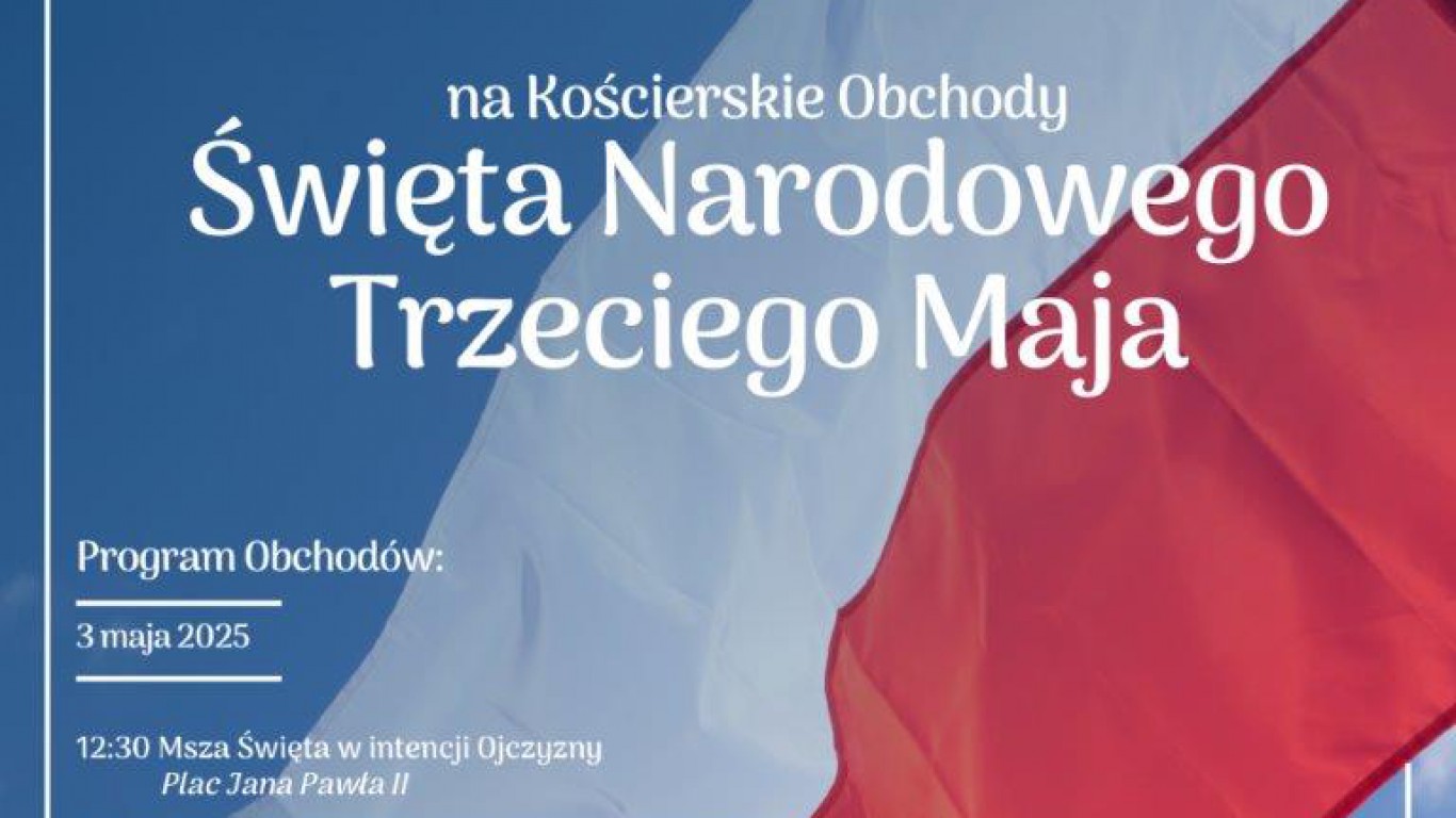 Najpierw oficjalne uroczystości przy pomniku, potem rodzinny piknik w kościerskiej Strzelnicy. Obchody 3-majowe w Kościerzynie