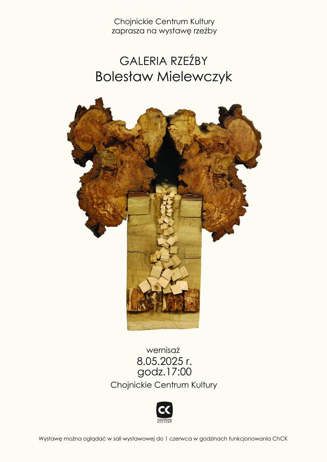 Wernisaż w Chojnickim Centrum Kultury. Swoje rzeźby pokaże tu Bolesław Mielewczyk