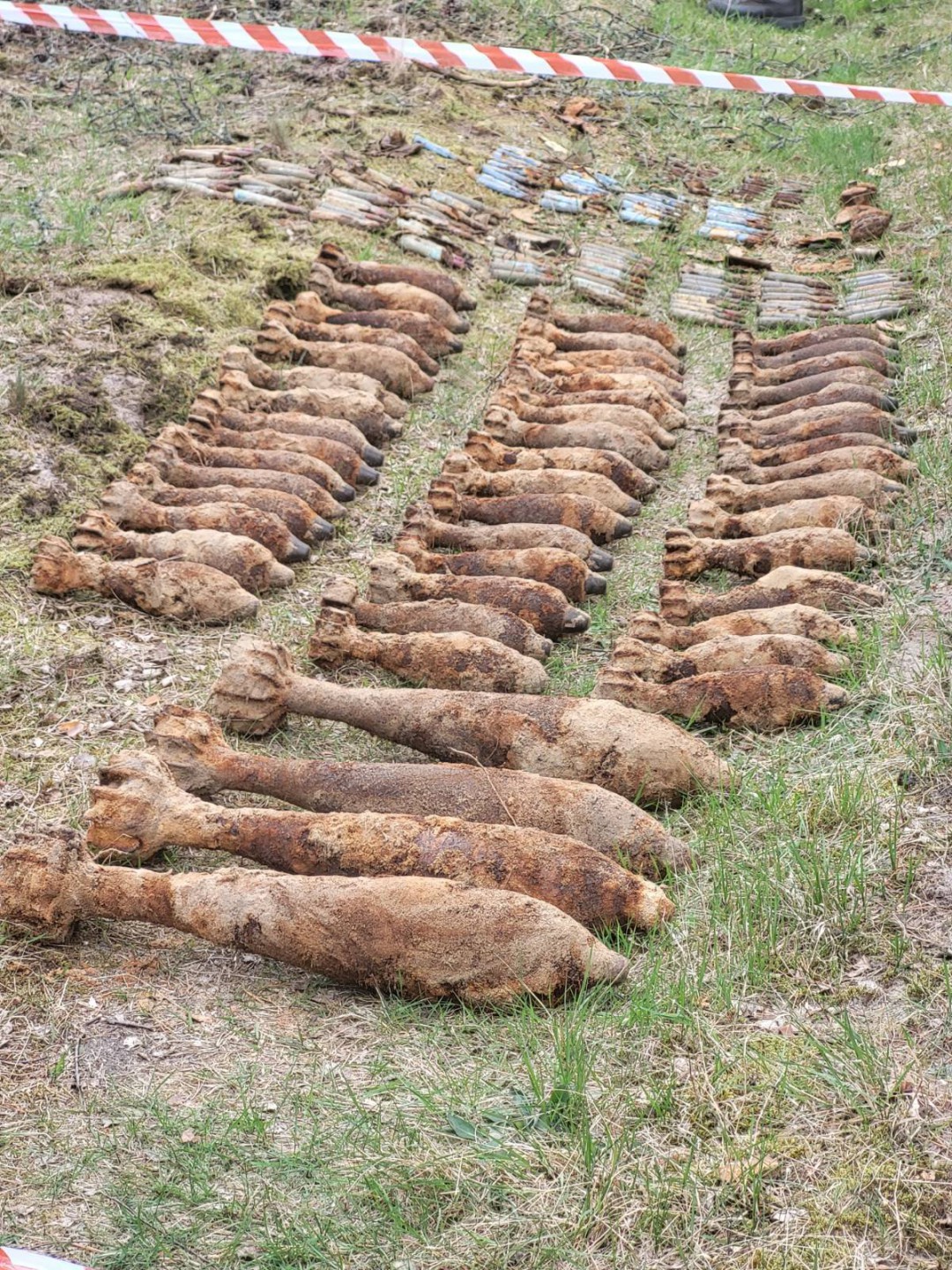 Ponad 400 niewybuch&oacute;w znaleziono w lasach Nadleśnictwa Osusznica w powiecie bytowskim