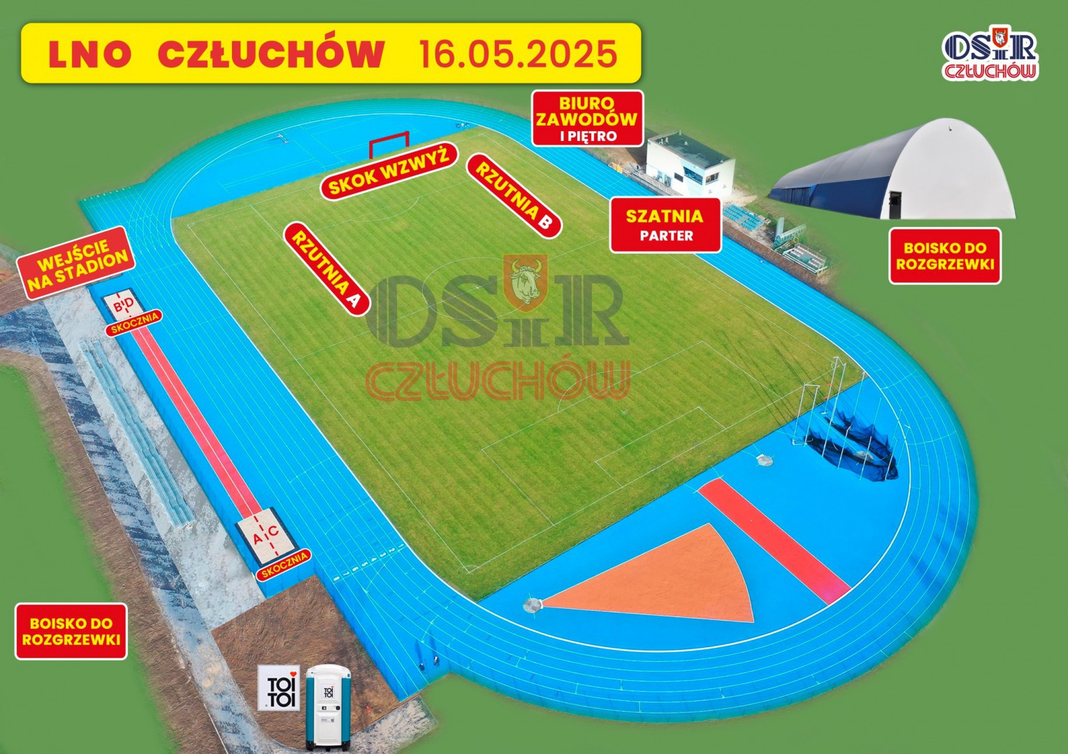 Spodziewanych jest nawet 500 uczestnik&oacute;w. Człuch&oacute;w gospodarzem mityngu Lekkoatletyczne Nadzieje Olimpijskie