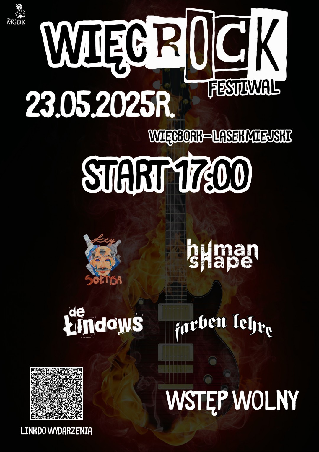 W Więcborku dziś (23.05.) koncert rockowy pod nazwą WięcROCK