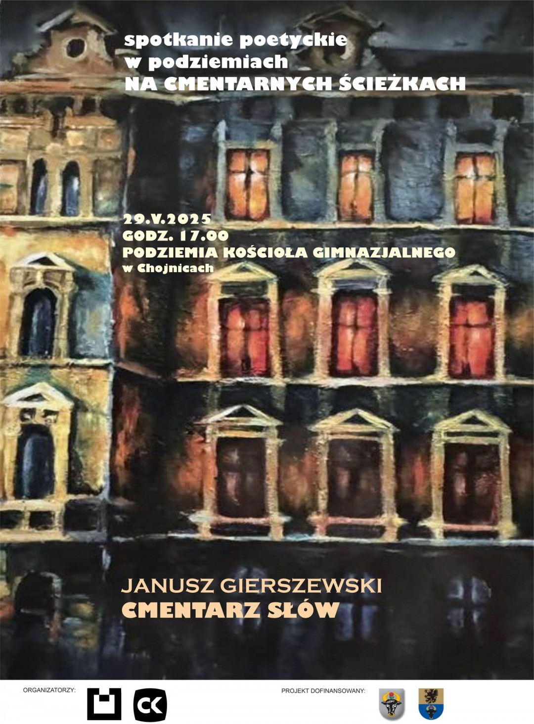 W Chojnicach dziś (29.05.) promocja najnowszego tomiku poezji Janusza Gierszewskiego