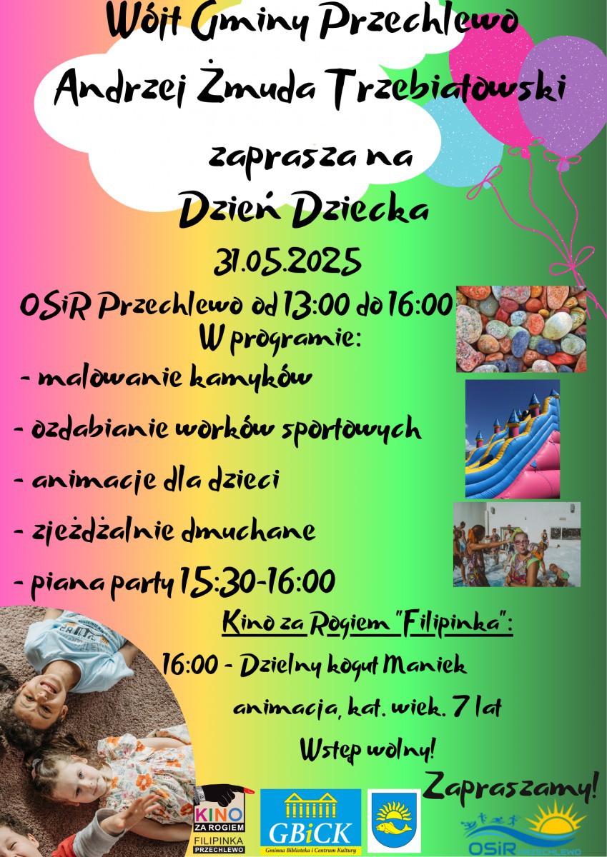 Huczny Dzień Dziecka w całym powiecie człuchowskim. Imprezy potrwają od dziś (30.05) do 7 czerwca