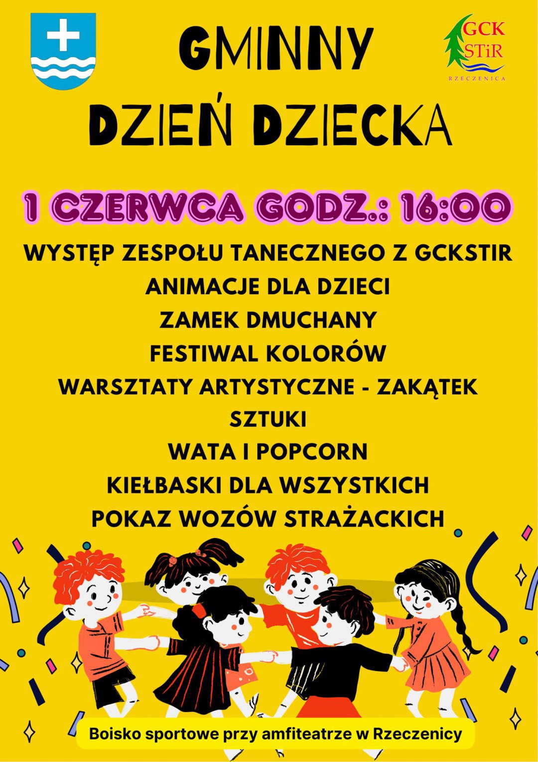 Huczny Dzień Dziecka w całym powiecie człuchowskim. Imprezy potrwają od dziś (30.05) do 7 czerwca