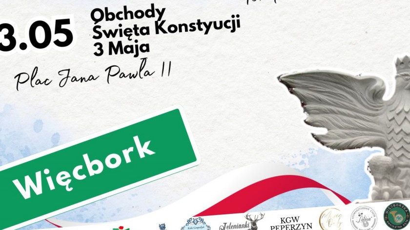 W rytmie poloneza będą jutro 3.05 znów świętować majówkę mieszkańcy Więcborka