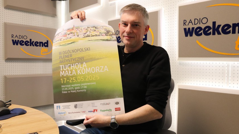 Ogólnopolski Plener Artystyczny Tuchola-Mała Komorza 2025 w toku. W piątek 23.05 wernisaż