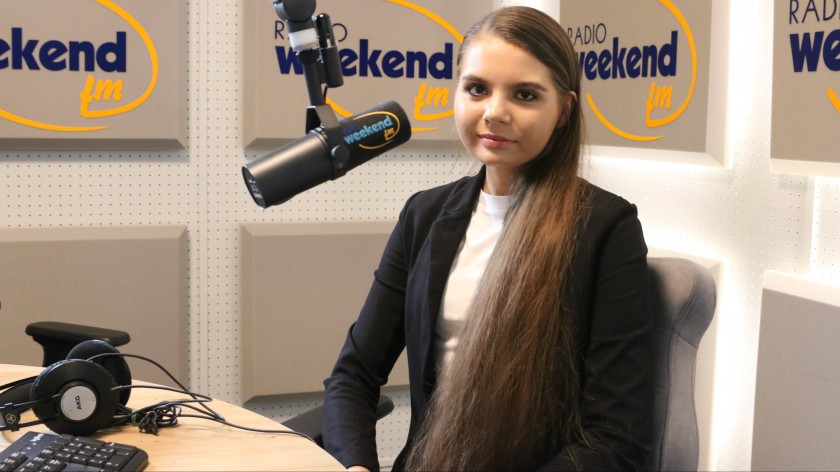 Od dzieciństwa interesowała mnie przeszłość i kochałam literaturę. Człuchowianka Blanka Ciborowska w Weekend FM ROZMOWA, WIDEO