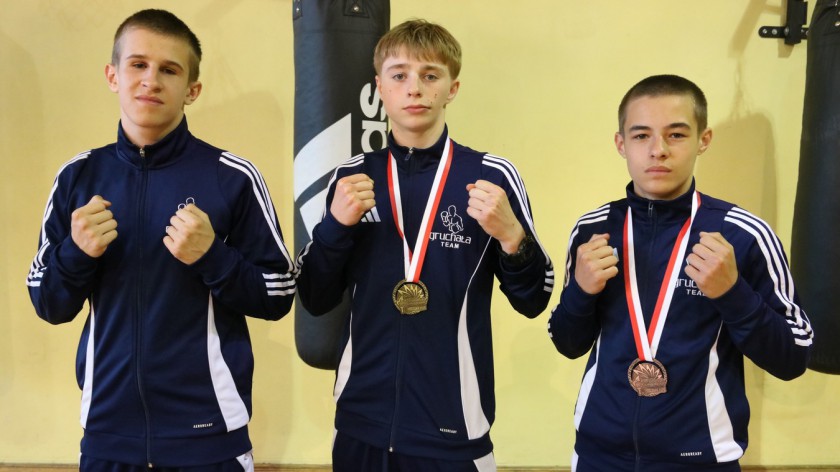 Dwa krążki Boxing Team Chojnice na Ogólnopolskiej Olimpiadzie Młodzieży FOTO