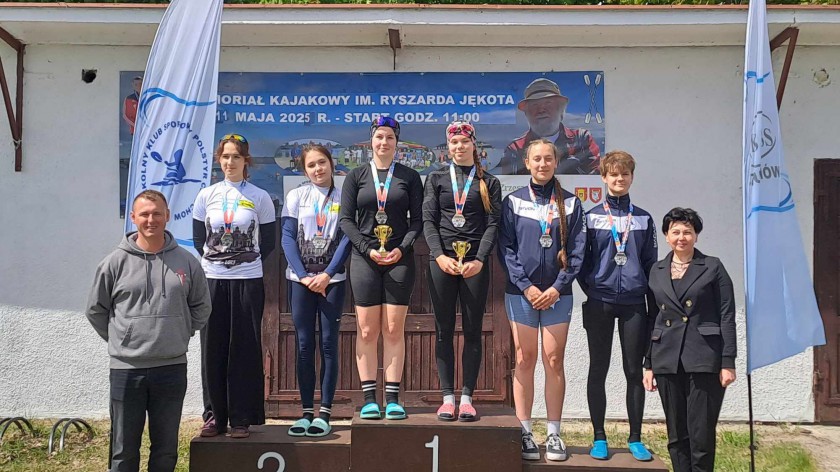 Wysoka frekwencja na kajakarskim Memoriale Ryszarda Jękota w Człuchowie FOTO