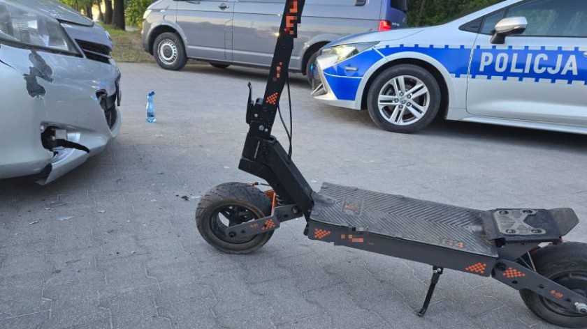 Kolejne w ostatnim czasie potrącenie nastolatka na hulajnodze elektrycznej. Tym razem w Chojniczkach