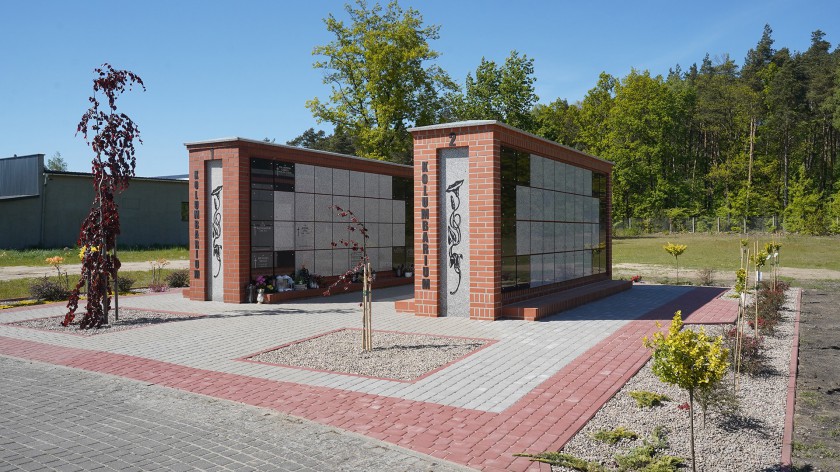 Drugie kolumbarium w Człuchowie zbudowane i już zarezerwowane. Powstaną dwa kolejne
