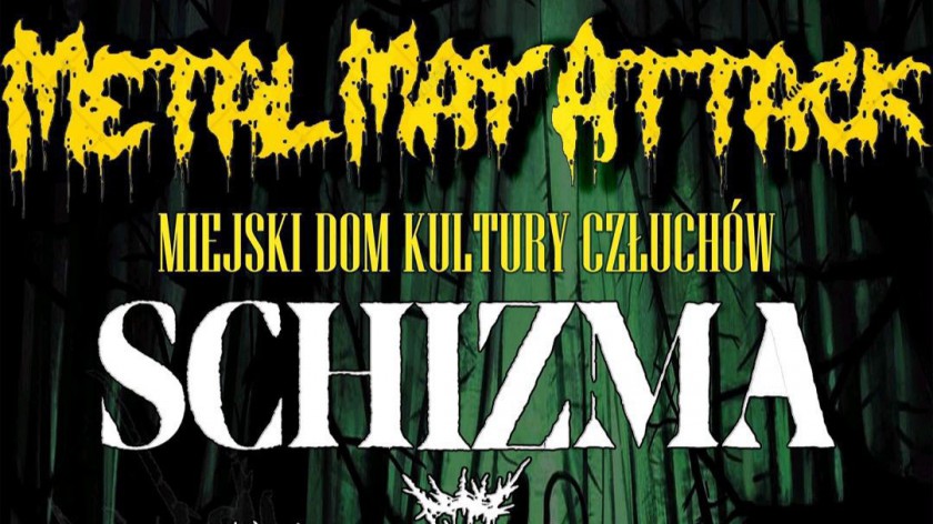 Jest nowa impreza dla miłośników ciężkich brzmień w Człuchowie. Dziś 9.05. Metal May Attack